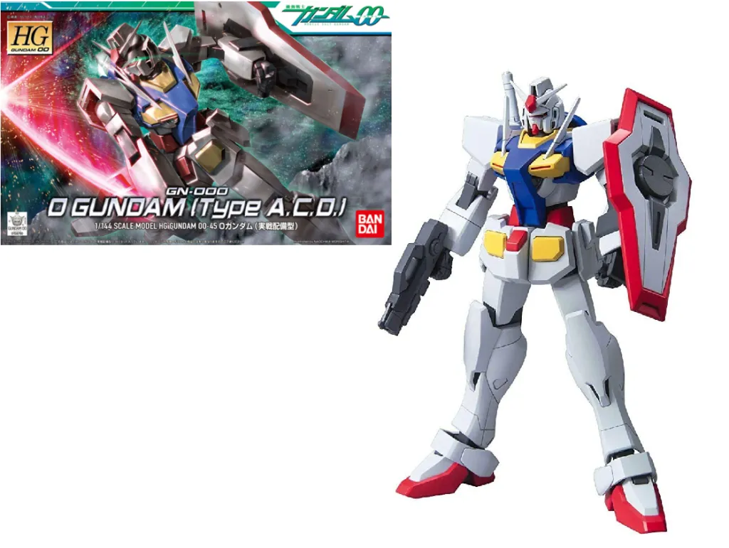 GUNDAM - Model Kit - HG 1/144 - O Gundam Operation Mode - 13cm